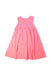 A Pink Sleeveless Dresses from Billieblush in size 8Y for girl. (Back View)