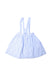 A White Overall Dresses from Jacadi in size 8Y for girl. (Front View)