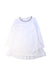 A White Long Sleeve Dresses from Monnalisa in size 10Y for girl. (Front View)