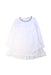 A White Long Sleeve Dresses from Monnalisa in size 10Y for girl. (Front View)