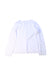 A White Cardigans from Jacadi in size 6T for girl. (Back View)