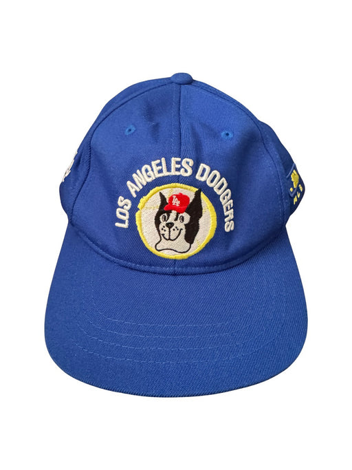 A Blue Caps from MLB in size 8Y for neutral. (Front View)