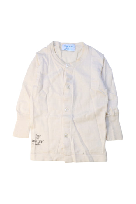A Ivory Cardigans from Morley in size 12-18M for boy. (Front View)