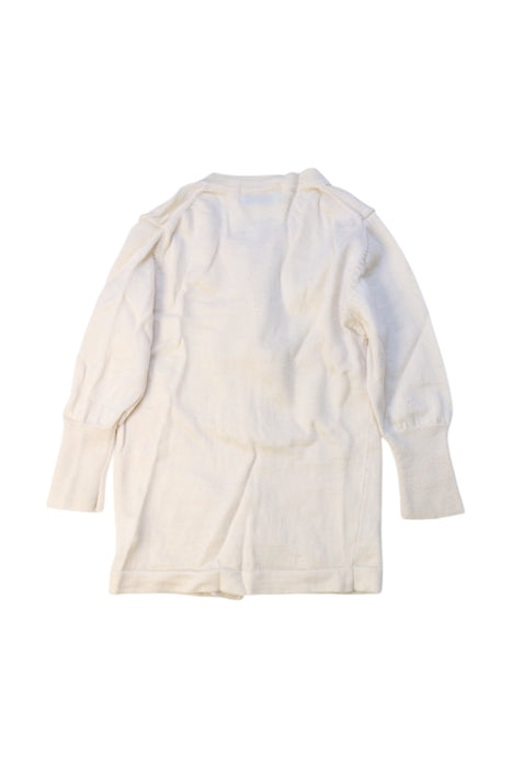 A Ivory Cardigans from Morley in size 12-18M for boy. (Back View)