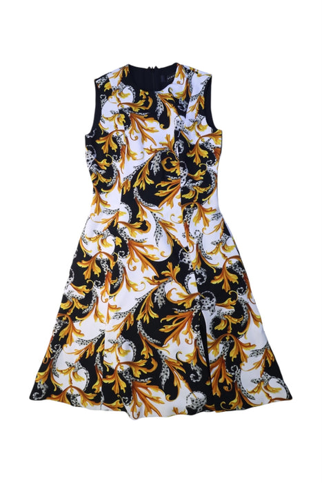 A Multicolour Sleeveless Dresses from Young Versace in size 13Y for girl. (Front View)