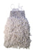 A Silver Sleeveless Dresses from Armani in size 14Y for girl. (Back View)