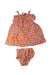 A Multicolour Dress Sets from Ralph Lauren in size 6-12M for girl. (Back View)