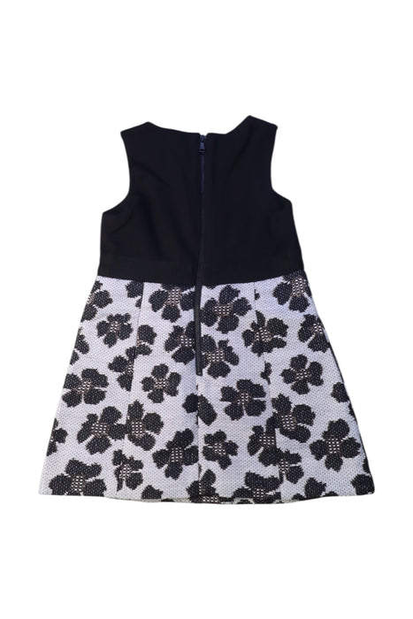 A Black Sleeveless Dresses from Milly Minis in size 4T for girl. (Back View)