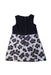 A Black Sleeveless Dresses from Milly Minis in size 4T for girl. (Back View)