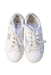 A White Sneakers from Seed in size 6T for girl. (Back View)