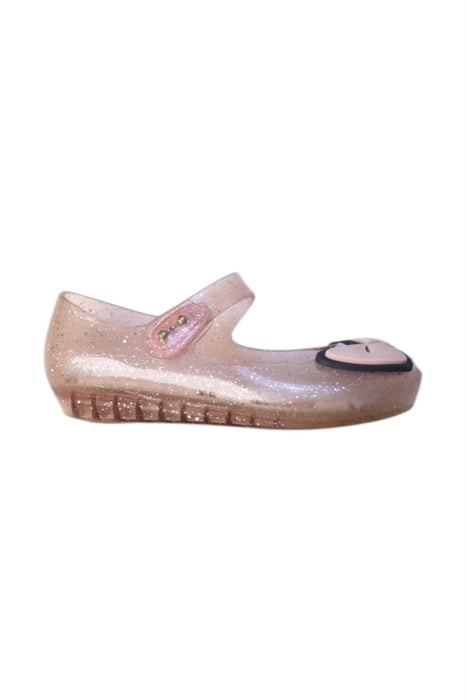 A Multicolour Flats from Mini Melissa in size 5T for girl. (Front View)