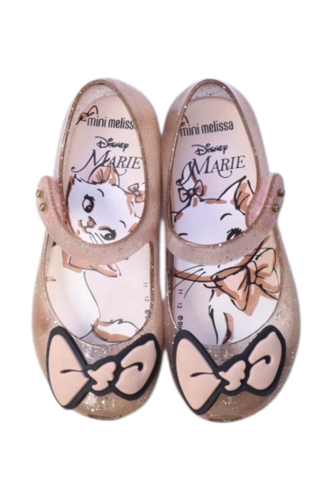 A Multicolour Flats from Mini Melissa in size 5T for girl. (Back View)