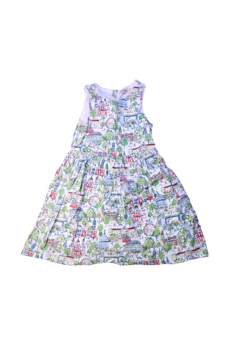 A Multicolour Sleeveless Dresses from Cath Kidston in size 4T for girl. (Front View)