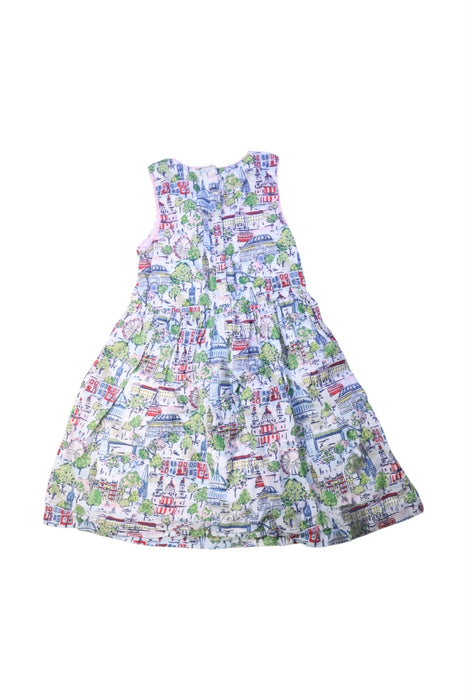 A Multicolour Sleeveless Dresses from Cath Kidston in size 4T for girl. (Back View)