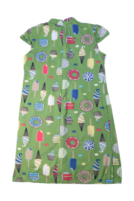 A Multicolour Short Sleeve Dresses from Chouchou Chic in size 7Y for girl. (Back View)