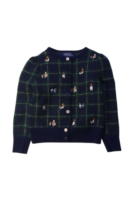 A Multicolor Cardigans from Polo Ralph Lauren in size 4T for girl. (Front View)