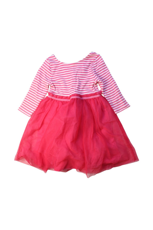A Pink Long Sleeve Dresses from Boden in size 3T for girl. (Front View)