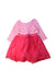 A Pink Long Sleeve Dresses from Boden in size 3T for girl. (Front View)