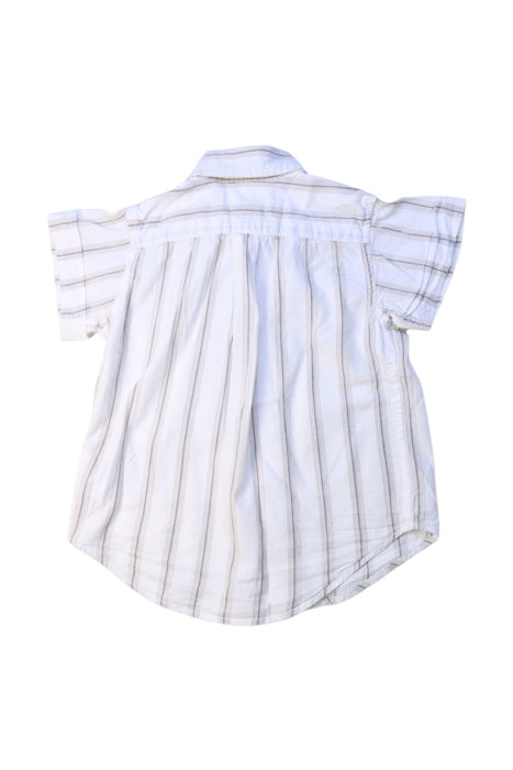 A White Short Sleeve Shirts from Ralph Lauren in size 3T for boy. (Back View)
