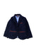 A Navy Blazers from Velveteen in size 3T for boy. (Front View)