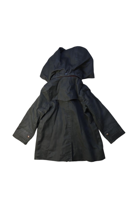 A Green Coats from Jacadi in size 2T for boy. (Back View)