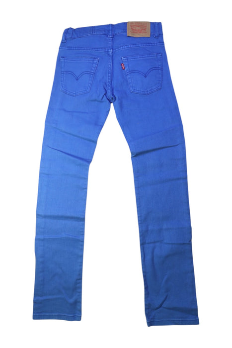 A Blue Jeans from Levi's in size 10Y for boy. (Back View)