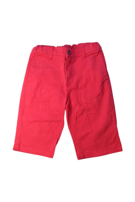 A Red Shorts from 3Pommes in size 11Y for boy. (Front View)