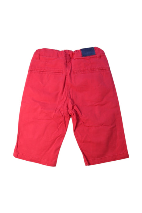 A Red Shorts from 3Pommes in size 11Y for boy. (Back View)
