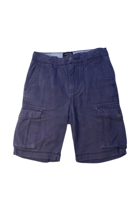 A Navy Shorts from Quiksilver in size 8Y for boy. (Front View)