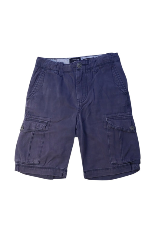 A Navy Shorts from Quiksilver in size 8Y for boy. (Front View)