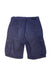 A Navy Shorts from Quiksilver in size 8Y for boy. (Back View)