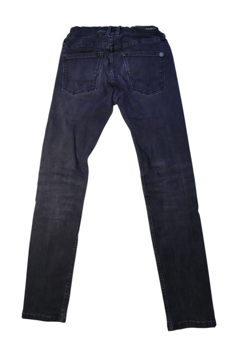A Blue Jeans from Pepe Jeans in size 12Y for boy. (Back View)