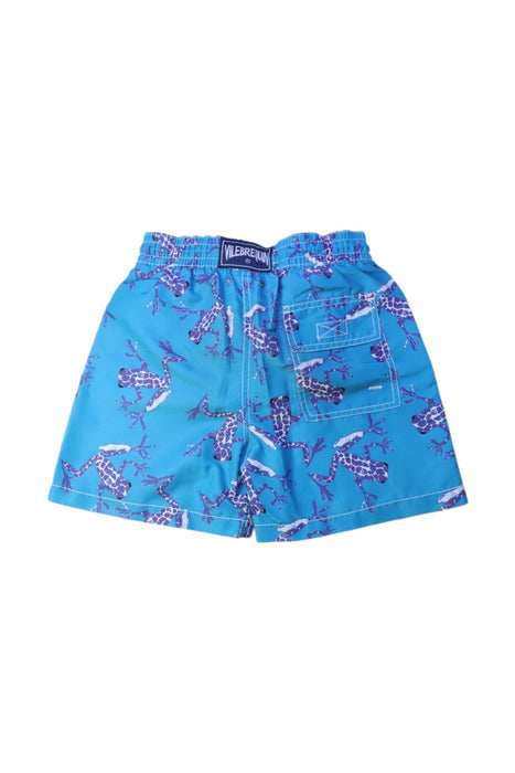 A Blue Swim Shorts from Vilebrequin in size 10Y for boy. (Back View)