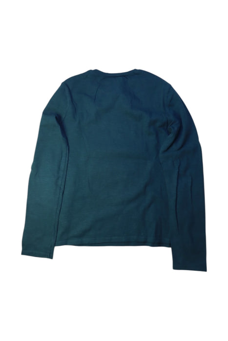 A Blue Long Sleeve T Shirts from IKKS in size 12Y for boy. (Back View)