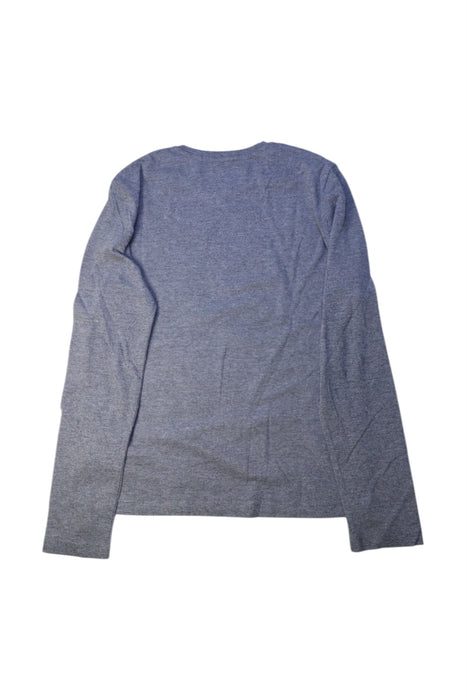 A Grey Long Sleeve T Shirts from IKKS in size 12Y for boy. (Back View)