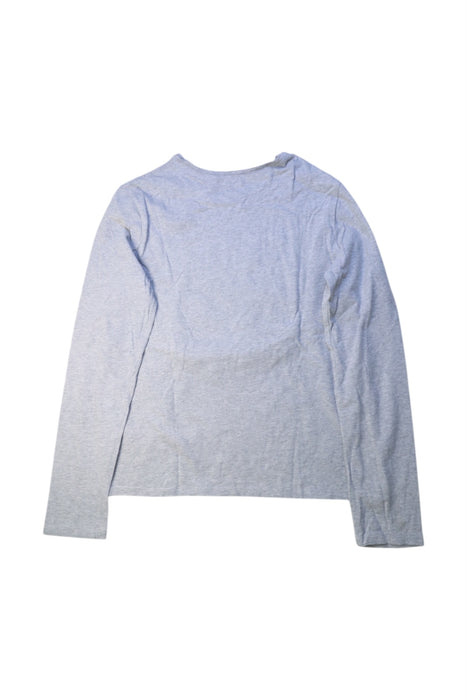 A Grey Long Sleeve T Shirts from IKKS in size 14Y for boy. (Back View)