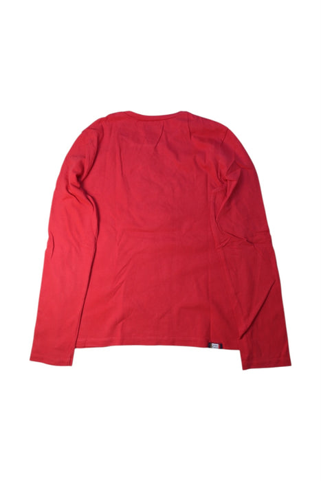 A Red Long Sleeve T Shirts from IKKS in size 12Y for boy. (Back View)