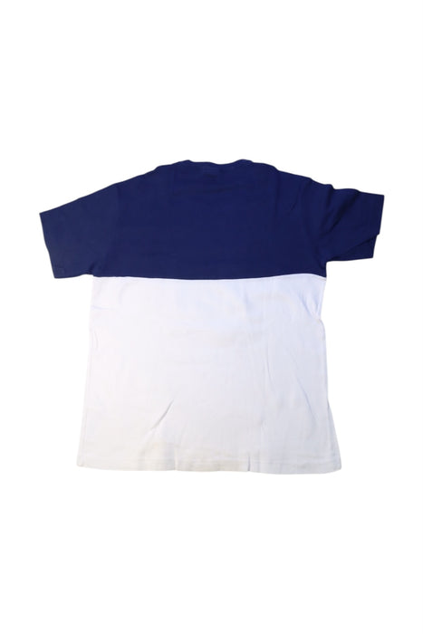 A Navy Short Sleeve T Shirts from Petit Bateau in size 12Y for boy. (Back View)
