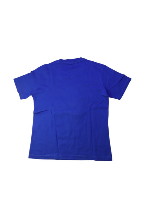 A Blue Short Sleeve T Shirts from Petit Bateau in size 12Y for boy. (Back View)