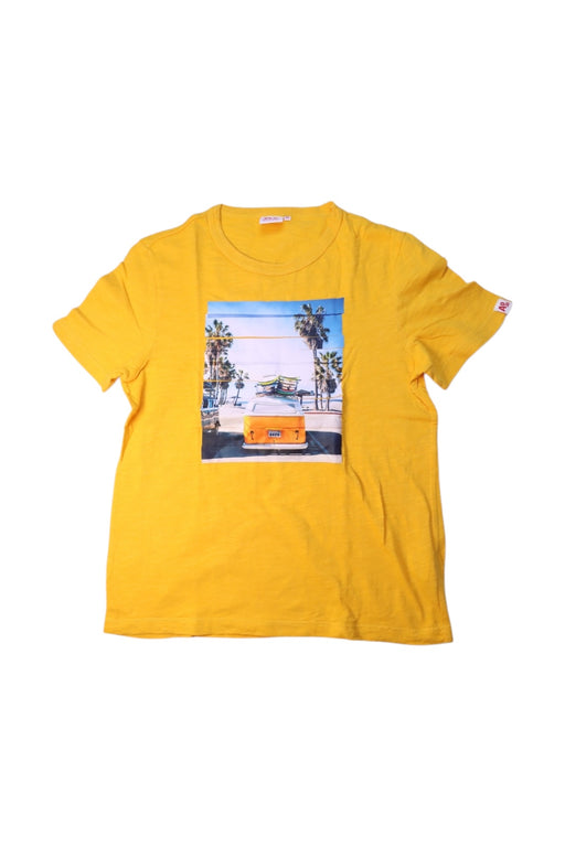 A Yellow Short Sleeve T Shirts from American Outfitters in size 12Y for boy. (Front View)