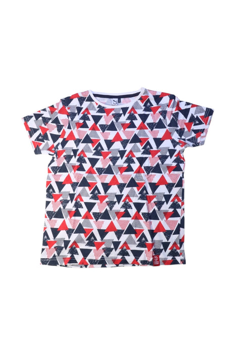 A Multicolour Short Sleeve T Shirts from 3Pommes in size 11Y for boy. (Front View)
