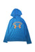 A Blue Hooded Sweatshirts from Under Armour in size 8Y for boy. (Front View)