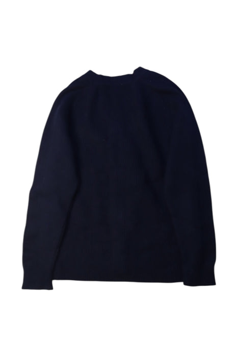 A Black Cardigans from Jacadi in size 8Y for boy. (Back View)