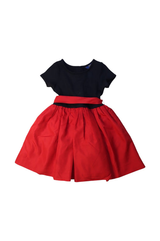 A Black Short Sleeve Dresses from Polo Ralph Lauren in size 3T for girl. (Front View)