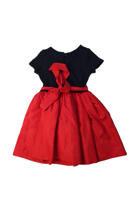 A Black Short Sleeve Dresses from Polo Ralph Lauren in size 3T for girl. (Back View)