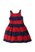 A Red Sleeveless Dresses from Polo Ralph Lauren in size 4T for girl. (Front View)