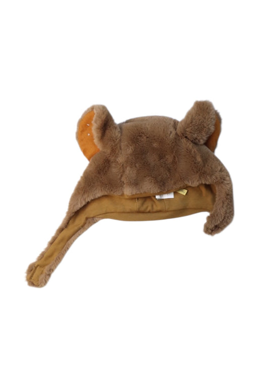 A Brown Winter Hats from Moulin Roty in size 3T for neutral. (Front View)