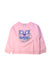 A Pink Crewneck Sweatshirts from Kenzo in size 6T for girl. (Front View)