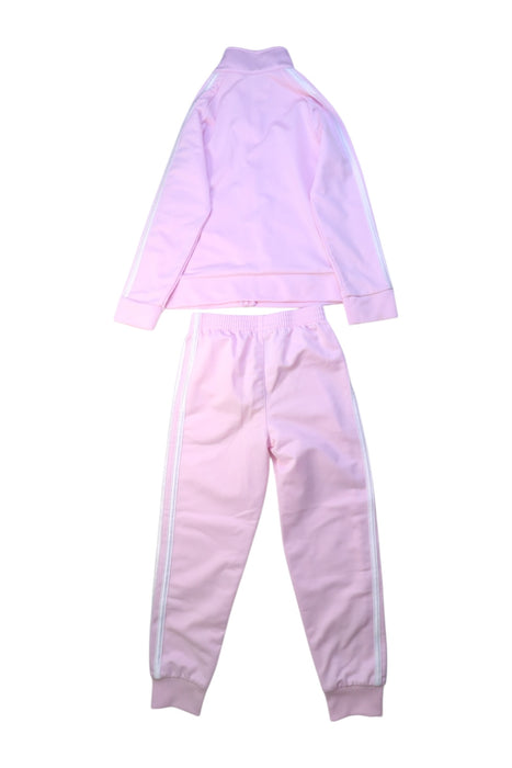 A Pink Pants Sets from Adidas in size 6T for girl. (Back View)