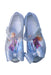 A Silver Flats from Mini Melissa in size 5T for girl. (Back View)